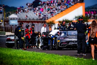 #87 - Akkodis ASP Team - Jean Luc Beaubelique - Ludovic Badey - Mercedes AMG GT2 - Pro-Am, GT2 European Series, Race 1
 | &copy;&nbsp;SRO - TWENTY-ONE CREATION | Jules Benichou