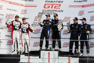 Podium, Race 1
 | &copy; SRO / Patrick Hecq Photography
