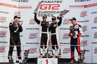 Podium, Race 1
 | &copy; SRO / Patrick Hecq Photography