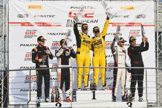 Podium, Race 2
 | &copy; SRO / Patrick Hecq Photography