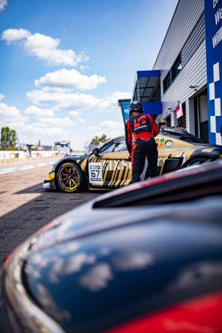 #67 - LP Racing - Henry Hassid - Anthony Beltoise - Audi R8 LMS GT2 - Pro-Am, Free Practice 2, GT2 European Series
 | ©SRO/ JULES BEAUMONT