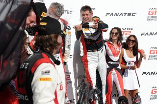 #18 LP Racing ITA Audi R8 LMS GT2 Michael Doppelmayr AUT Pierre Kaffer DEU Pro-Am, Race 1
 | &copy; SRO / JEP