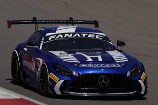 #61 Akkodis ASP FRA Mercedes-AMG GT2 Mauro Ricci Benjamin Ricci Pro-Am, Test Session 1
 | SRO / JEP