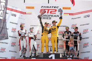 #67 - LP Racing - Henry Hassid - Anthony Beltoise - Audi R8 LMS GT2, #67 - LP Racing - #1 PK Carsport BEL Audi R8 LMS GT2 Peter Guelinckx BEL Stienes Longin BEL Pro-Am, #15 True Racing AUT KTM X-Bow GT2 Nicolas Saelens BEL Stefan Rosina SVK Pro-Am, Race 2 | &copy; SRO / JEP