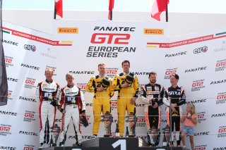 #67 - LP Racing - Henry Hassid - Anthony Beltoise - Audi R8 LMS GT2, #67 - LP Racing - #1 PK Carsport BEL Audi R8 LMS GT2 Peter Guelinckx BEL Stienes Longin BEL Pro-Am, #15 True Racing AUT KTM X-Bow GT2 Nicolas Saelens BEL Stefan Rosina SVK Pro-Am, Race 2 | &copy; SRO / JEP