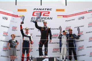 #911 Ebimotors ITA Porsche GT2 RS CS Leonardo Gorini ITA Am, #89 RTR Projects CZE KTM X-Bow GT2 Jan Krabec CZE Am, #87 Akkodis ASP FRA Mercedes-AMG GT2 Jean Luc Beaubelique FRA Christophe Bourret FRA Am, Race 2
 | &copy; SRO / JEP