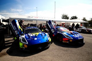 #1 - LP Racing - Leonardo GORINI - Carlo TAMBURINI - Maserati GT2 and #2 - LP Racing - Philippe PRETTE - Maserati GT2  | SRO/JEP