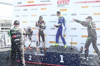 Fanatec GT2 European Series Race 1 ProAM Podium
 | SRO / JEP