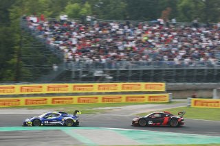 #1 - LP Racing - Leonardo GORINI - Carlo TAMBURINI - Maserati GT2, #18 - LP Racing - Phillipe CHATELET - Pierre KAFFER - Audi R8 LMS GT2
 | SRO / JEP