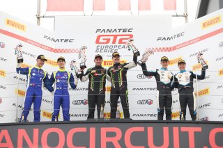 #1 - LP Racing - Leonardo GORINI - Carlo TAMBURINI #812 - MZR Motorsportzentrum-Ried - Martin KOCH - Reinhard KOFLER - KTM X-BOW GT2 #80 - Razoon - more than racing - Thomas ANDERSEN - Simon BIRCH - KTM X-BOW GT2
 | SRO/JEP