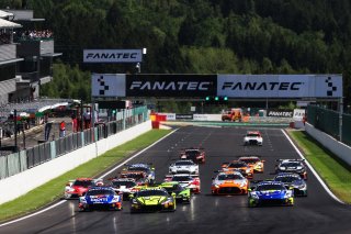 #24 - TFT Racing - Alexandre LEROY - Maserati GT2 Leads Race Start | SRO/JEP