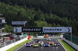 #24 - TFT Racing - Alexandre LEROY - Maserati GT2 Leads Race Start | SRO/JEP