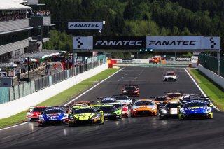 #24 - TFT Racing - Alexandre LEROY - Maserati GT2 Leads Race Start | SRO/JEP