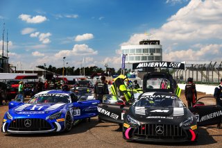#61 - Akkodis ASP - Mauro RICCI - Benjamin RICCI - Mercedes-AMG GT2, #87 - Akkodis ASP - Gilles VANNELET - Jean-Luc BEAUBELIQUE - Mercedes-AMG GT2
 | SRO Motorsports Group