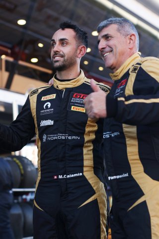 #7 - DINAMIC Motorsport - Roberto PAMPANINI - Mauro CALAMIA - Maserati GT2
 | SRO / JEP