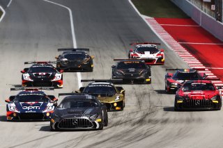 #115 - NM Racing Team - Alberto DE MARTIN - Nil MONTSERRAT - Mercedes-AMG GT2 Lead Race Start
 | SRO / JEP