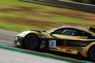 #7 - DINAMIC Motorsport - Roberto PAMPANINI - Mauro CALAMIA - Maserati GT2
 | SRO / JEP