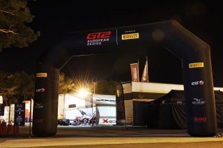 GT2 Paddock at night | SRO / JEP