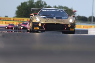 #7 - DINAMIC Motorsport - Roberto PAMPANINI - Mauro CALAMIA - Maserati GT2 | SRO / JEP
