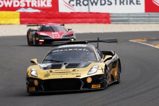 #7 - DINAMIC Motorsport - Roberto PAMPANINI - Mauro CALAMIA - Maserati GT2
 | SRO / JEP