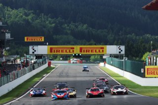 #11 - Micanek Motorsport powered by Buggyra - Bronek FORMANEK - Stefan ROSINA - Lamborghini Huracan Super Trofeo EVO2 Leads Race Start
 | SRO / JEP