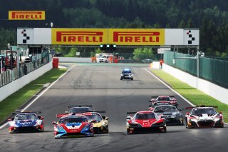 #11 - Micanek Motorsport powered by Buggyra - Bronek FORMANEK - Stefan ROSINA - Lamborghini Huracan Super Trofeo EVO2 Leads Race Start
 | SRO / JEP
