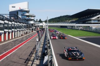 #62 - CMR - Lawrence TOMLINSON - Mike SIMPSON - Ginetta G56 GT2 Leads Race Start | SRO / JEP