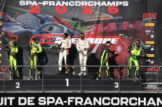 Champagne Sprays on the Podium | SRO / JEP