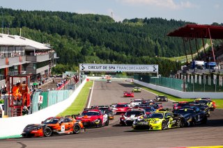 #3 - CMR - Mikkel NJOR - Ethan GIALDINI - Ginetta G56 GT2 Leads Race Start | SRO Motorsports Group