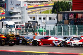 Contact at Race Start | SRO Motorsports Group
