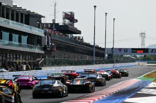 GT2 European Series Misano Race 1 Start | SRO / JEP
