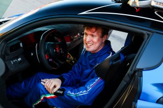 James Taylor drives the Safety Car | SRO / JEP