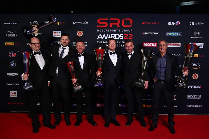 Fanatec GT2 European Series champions crowned during stunning SRO Awards